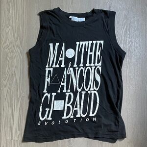 Vintage rare Marithe Francois Girbaud tank top